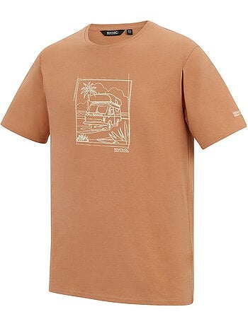 Regatta - Camiseta Cline IX Diseño Caravana para Hombre