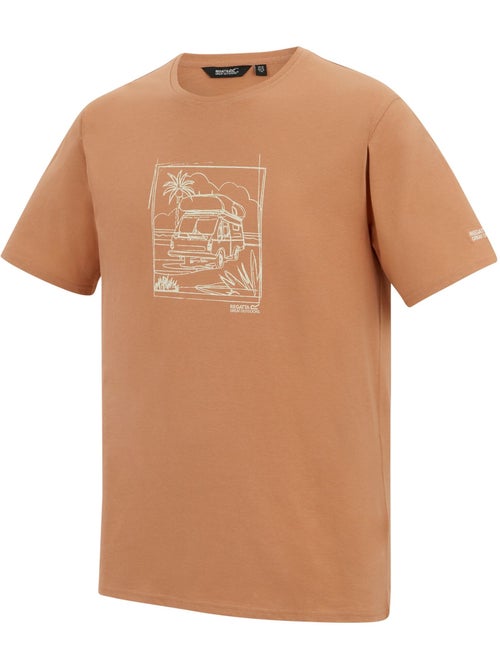 Regatta - Camiseta Cline IX Diseño Caravana para Hombre - Kiabi