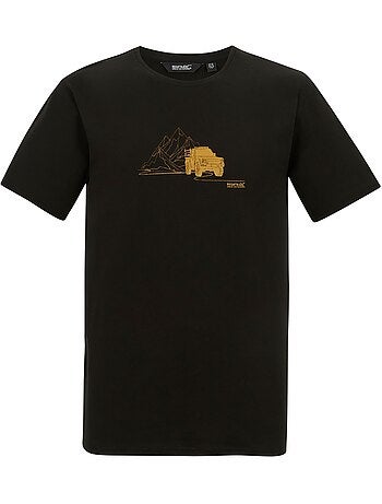 Regatta - Camiseta Cline IX Diseño Jeep del desierto para Hombre