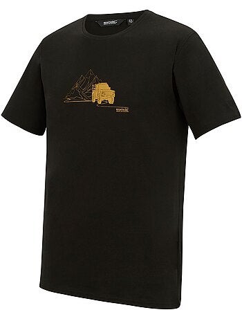 Regatta - Camiseta Cline IX Diseño Jeep del desierto para Hombre