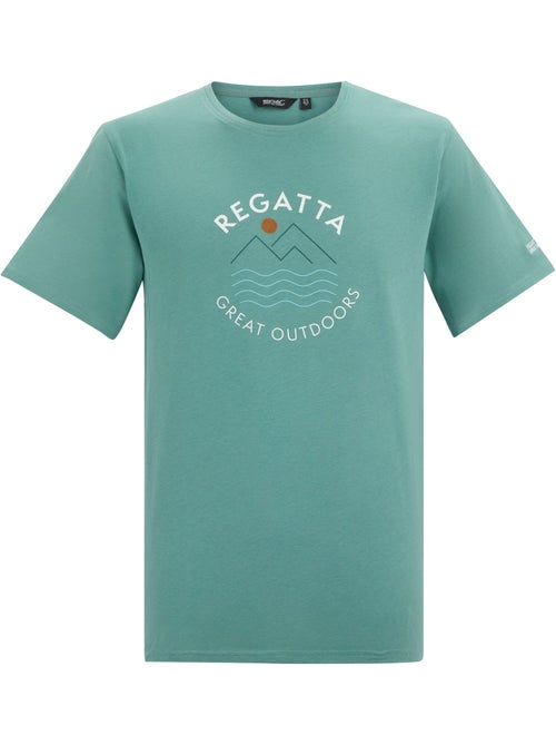 Regatta - Camiseta Cline IX Diseño Líneas Onduladas para Hombre - Kiabi