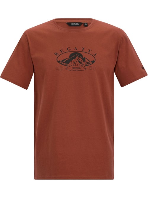 Regatta - Camiseta Cline IX Diseño Montaña para Hombre - Kiabi