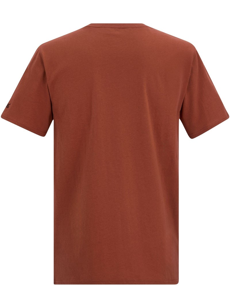 Regatta - Camiseta Cline IX Diseño Montaña para Hombre Rojo ladrillo - Kiabi