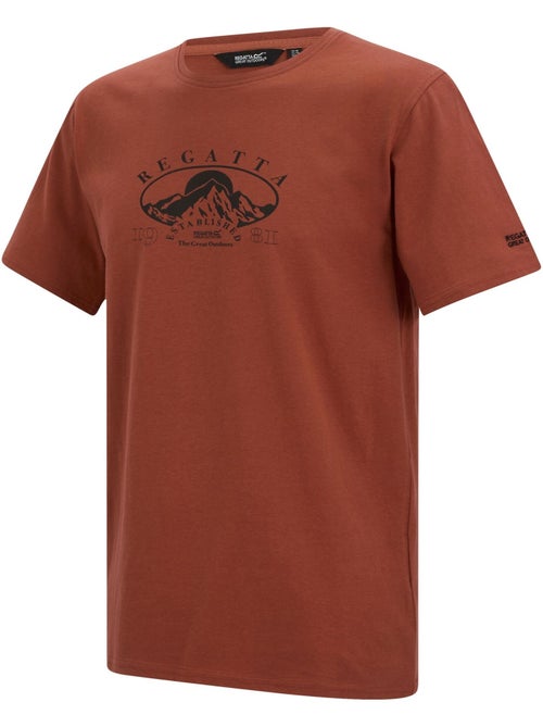 Regatta - Camiseta Cline IX Diseño Montaña para Hombre - Kiabi