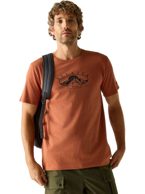 Regatta - Camiseta Cline IX Diseño Montaña para Hombre - Kiabi