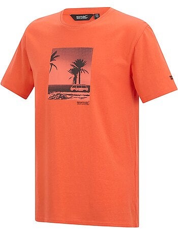 Regatta - Camiseta Cline IX Diseño Playa para Hombre