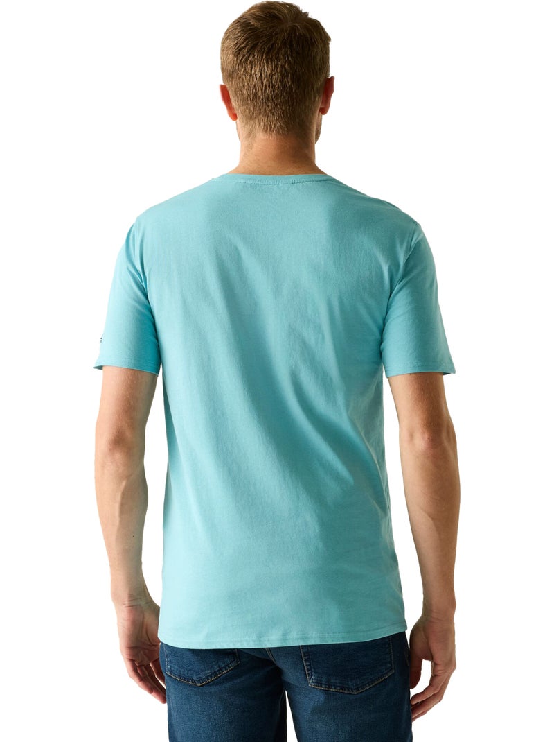 Regatta - Camiseta Cline IX Diseño Tabla de Surf para Hombre Azul claro - Kiabi