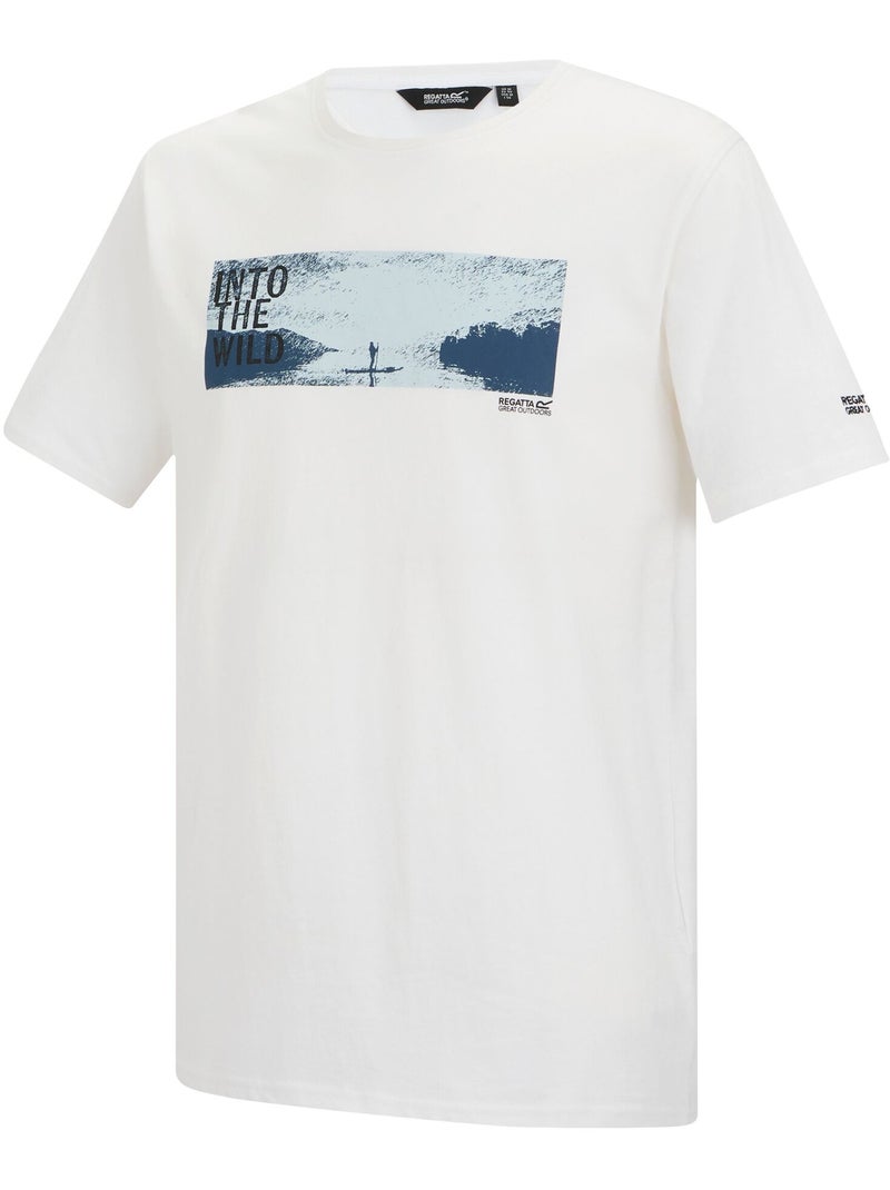 Regatta - Camiseta Cline IX Outdoor Wild para Hombre Blanco - Kiabi
