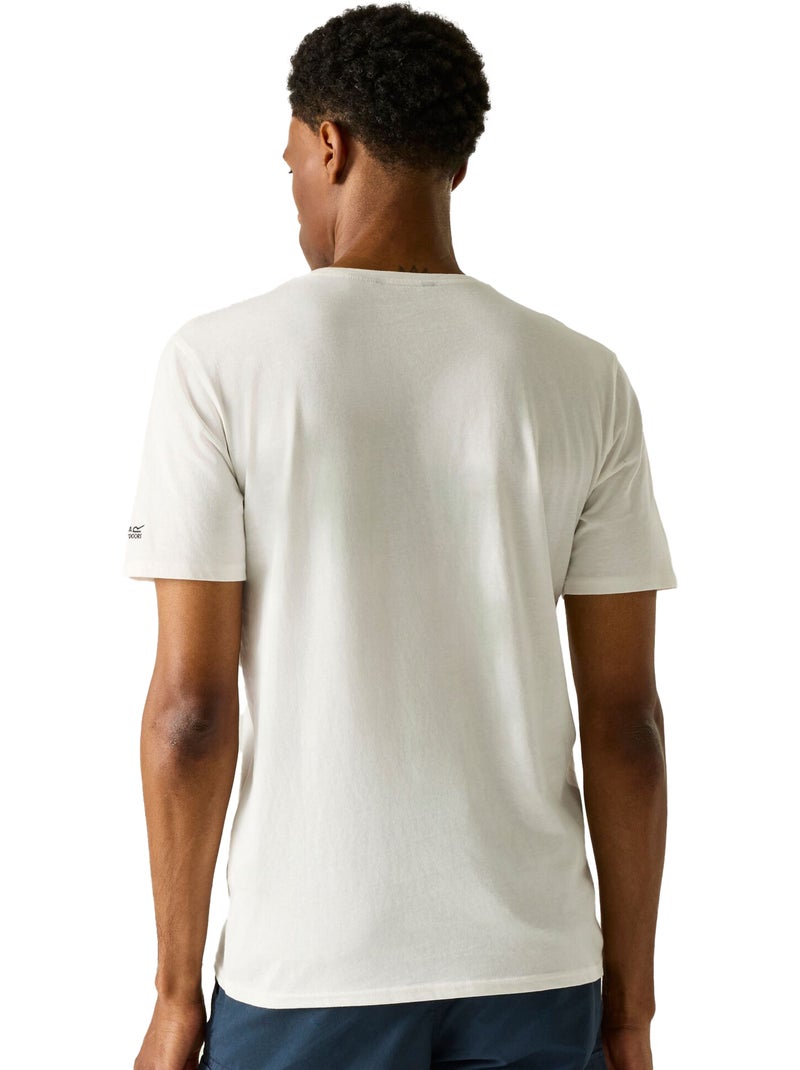 Regatta - Camiseta Cline IX Outdoor Wild para Hombre Blanco - Kiabi