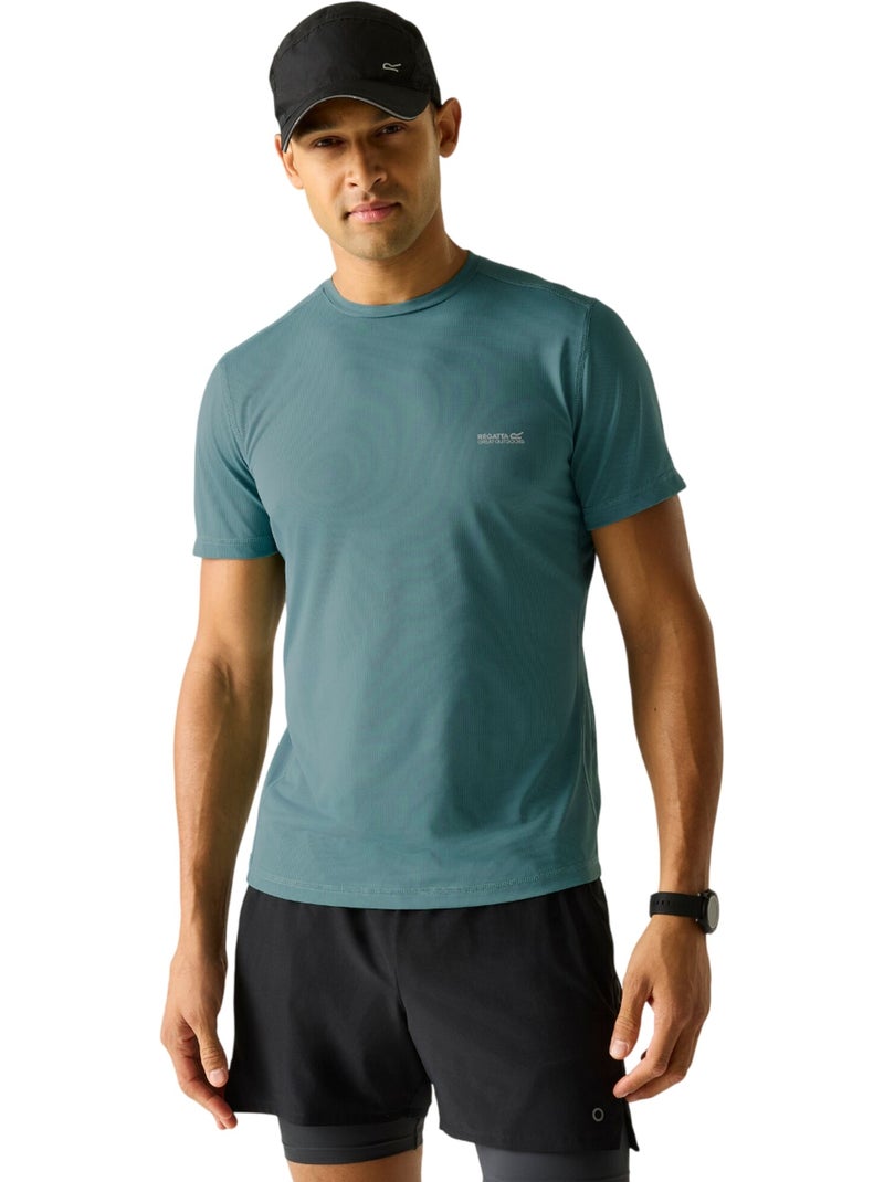 Regatta - Camiseta Fingal de Elástico para Hombre Azul claro - Kiabi
