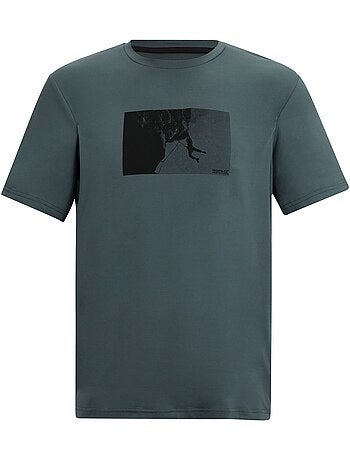 Regatta - Camiseta Fingal Diseño Atardecer de Elástico para Hombre