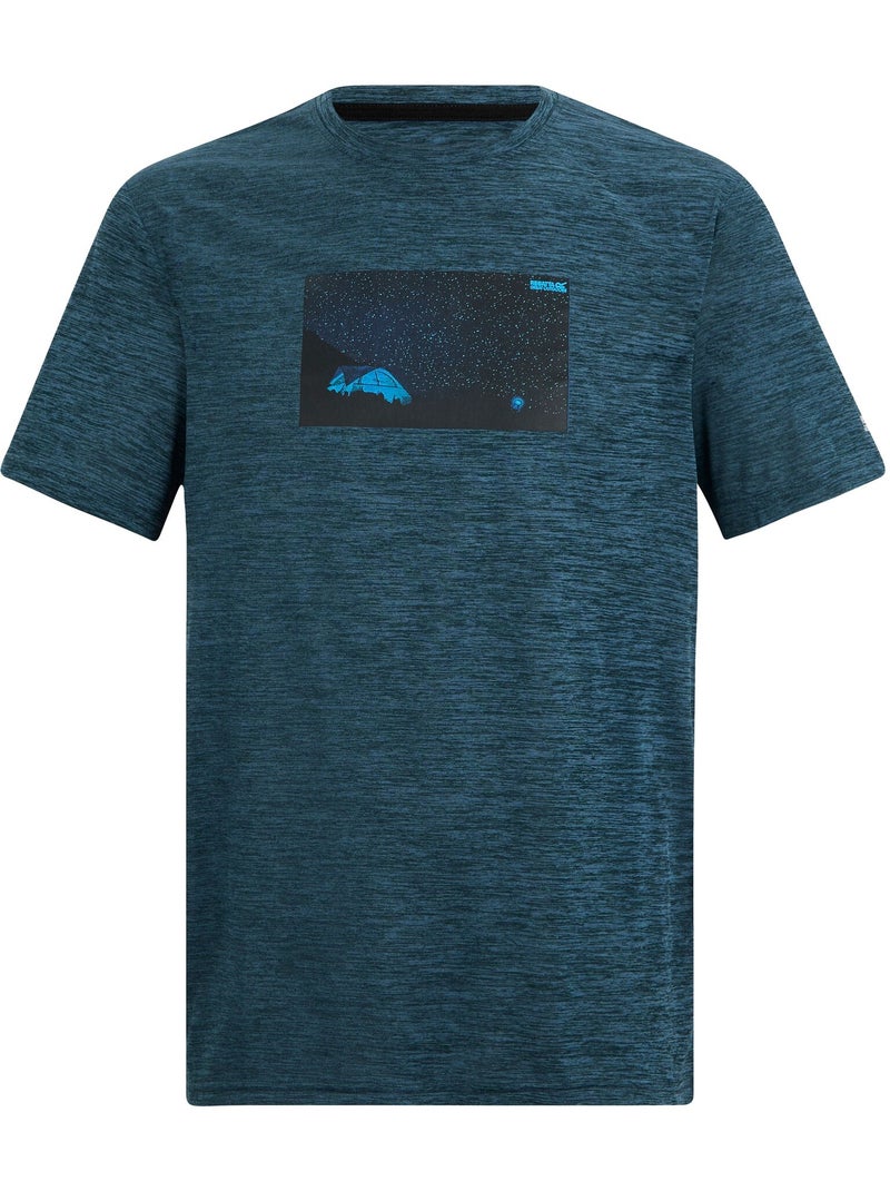 Regatta - Camiseta Fingal Diseño Cielo Nocturno para Hombre Azul noche - Kiabi