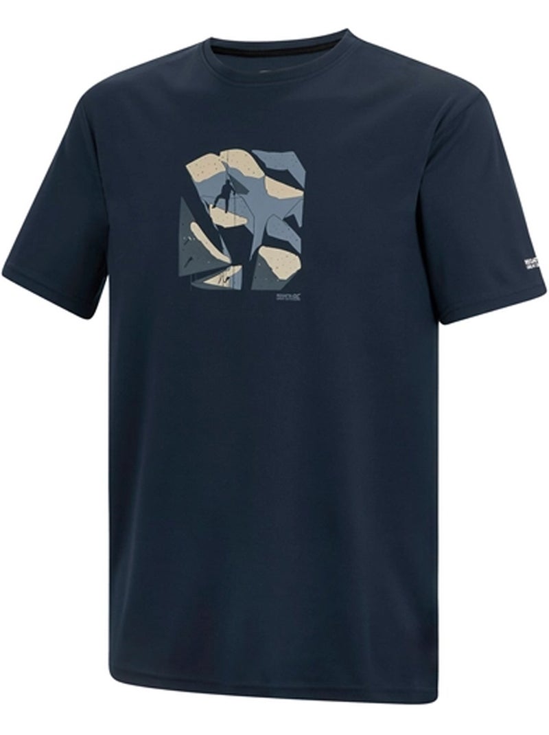 Regatta - Camiseta Fingal Diseño Escalador de Rocas para Hombre Azul marino - Kiabi