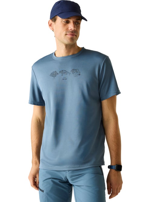 Regatta - Camiseta Fingal Diseño Ilustración para Hombre - Kiabi