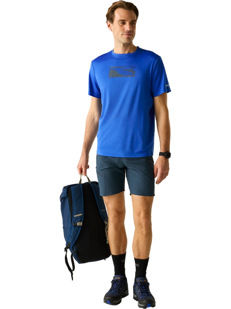 Regatta - Camiseta Fingal Diseño Río para Hombre Azul Negro - Kiabi