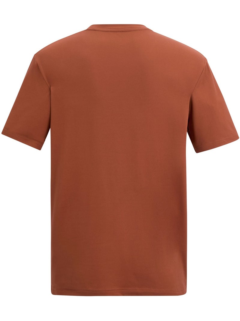 Regatta - Camiseta Fingal Diseño Topográfico para Hombre Rojo ladrillo - Kiabi