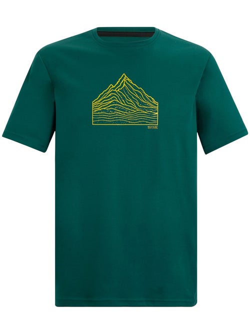 Regatta - Camiseta Fingal Diseño Topográfico para Hombre - Kiabi