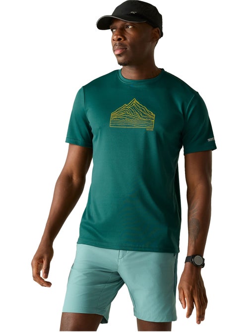 Regatta - Camiseta Fingal Diseño Topográfico para Hombre - Kiabi