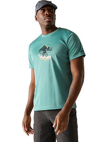 Regatta - Camiseta Fingal Slogan Diseño Bicicleta de Montaña para Hombre