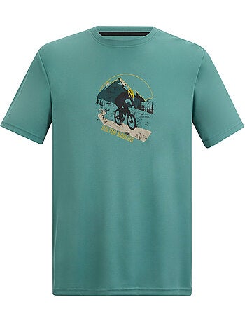Regatta - Camiseta Fingal Slogan Diseño Bicicleta de Montaña para Hombre