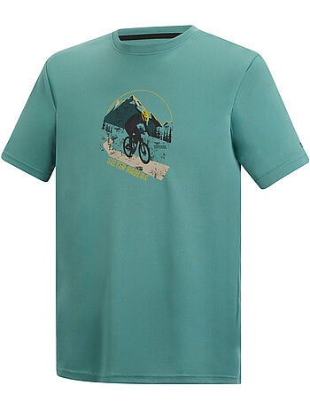 Regatta - Camiseta Fingal Slogan Diseño Bicicleta de Montaña para Hombre