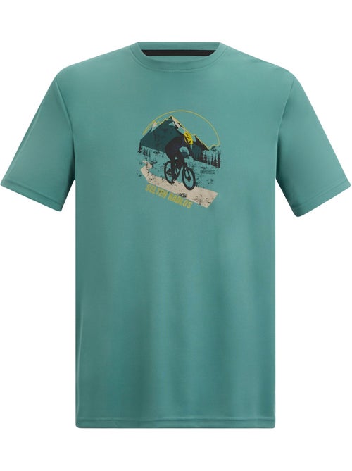 Regatta - Camiseta Fingal Slogan Diseño Bicicleta de Montaña para Hombre - Kiabi Regatta - Camiseta Fingal Slogan Diseño Bicicleta de Montaña para Hombre - Kiabi