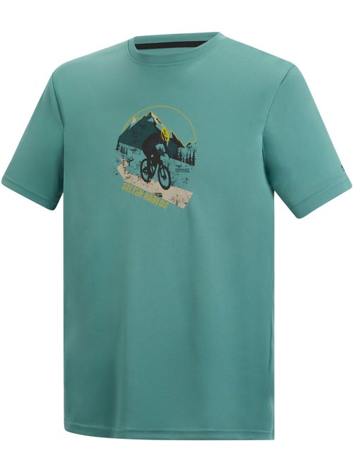 Regatta - Camiseta Fingal Slogan Diseño Bicicleta de Montaña para Hombre - Kiabi Regatta - Camiseta Fingal Slogan Diseño Bicicleta de Montaña para Hombre - Kiabi
