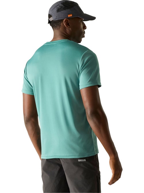 Regatta - Camiseta Fingal Slogan Diseño Bicicleta de Montaña para Hombre - Kiabi Regatta - Camiseta Fingal Slogan Diseño Bicicleta de Montaña para Hombre - Kiabi