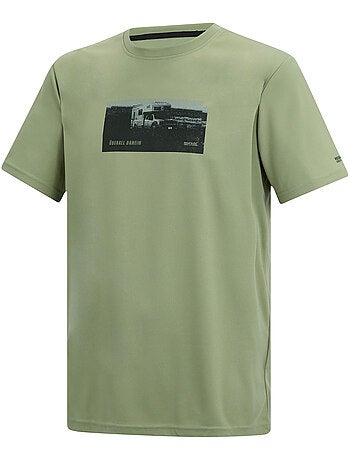 Regatta - Camiseta Fingal Slogan Diseño Camión para Hombre