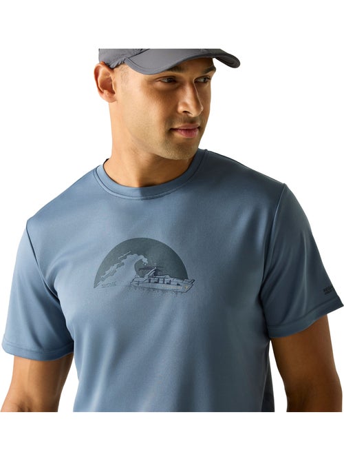 Regatta - Camiseta Fingal Slogan para Hombre - Kiabi Regatta - Camiseta Fingal Slogan para Hombre - Kiabi