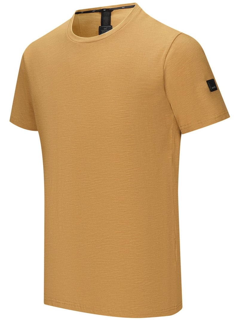 Regatta - Camiseta Finlo Diseño Logotipo para Hombre Amarillo/Oro - Kiabi