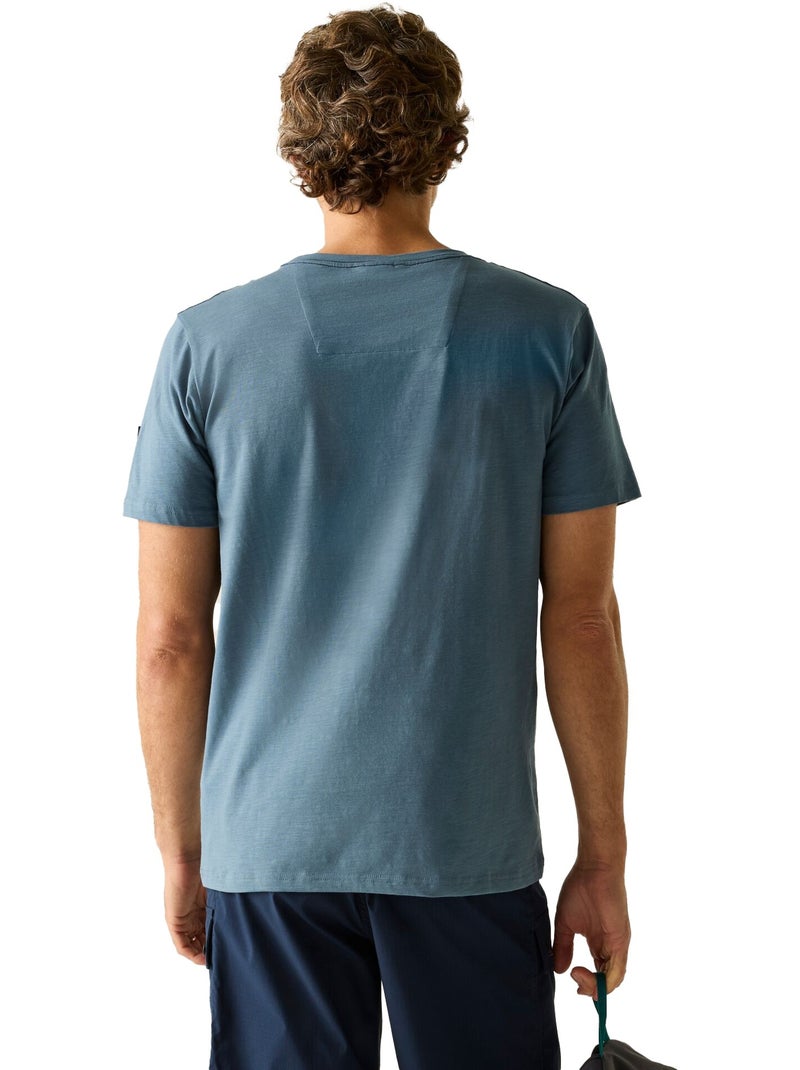 Regatta - Camiseta Finlo Diseño Logotipo para Hombre Azul - Kiabi