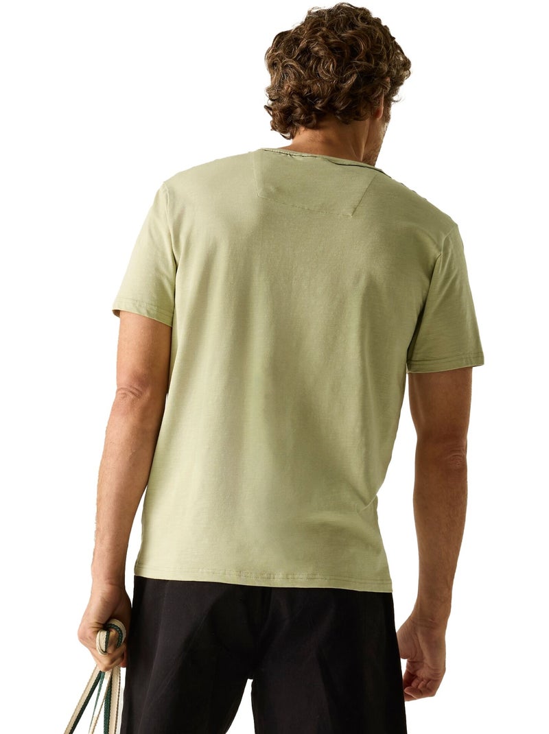 Regatta - Camiseta Finlo Diseño Logotipo para Hombre Blanco nacarado - Kiabi