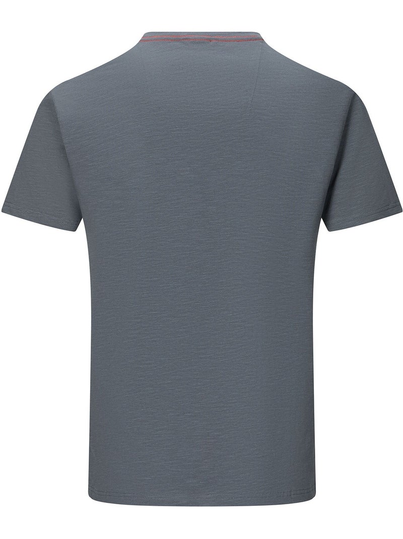 Regatta - Camiseta Finlo Diseño Logotipo para Hombre Gris oscuro - Kiabi