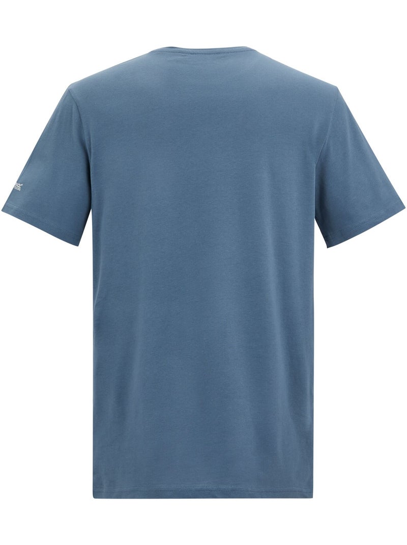 Regatta - Camiseta Ligero Tait Hombres Azul pizarra - Kiabi