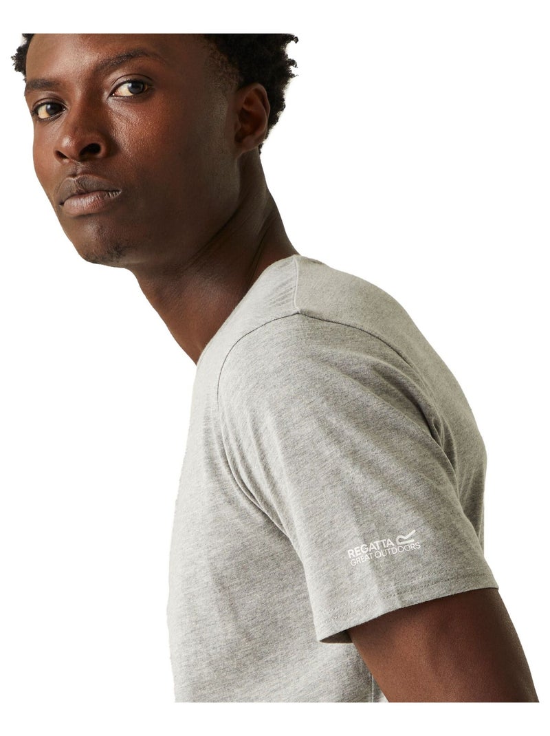Regatta - Camiseta Ligero Tait Hombres Azul pizarra - Kiabi