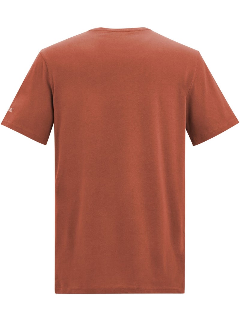 Regatta - Camiseta Ligero Tait Hombres Rojo ladrillo - Kiabi