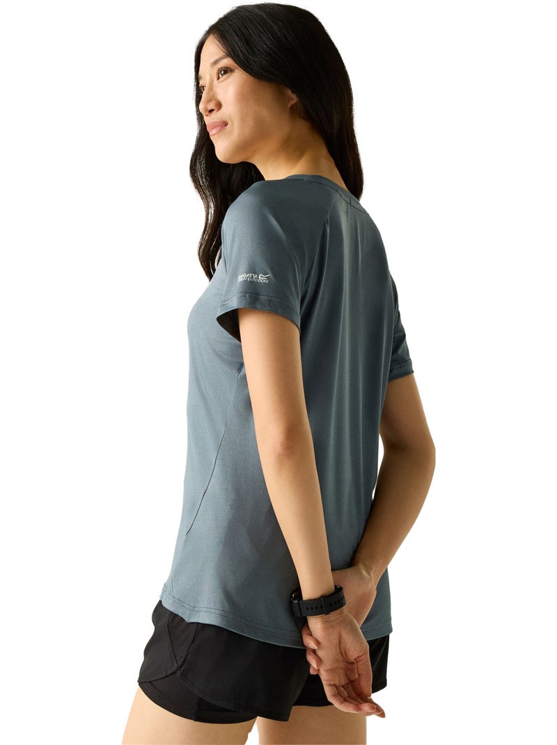 Regatta - Camiseta Limonite para Mujer Gris - Kiabi