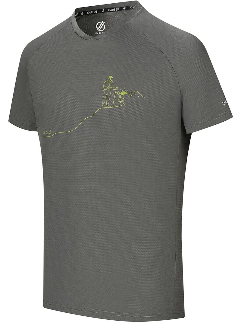 Regatta - Camiseta Tech II Diseño Acampada para Hombre Gris gris antracita - Kiabi