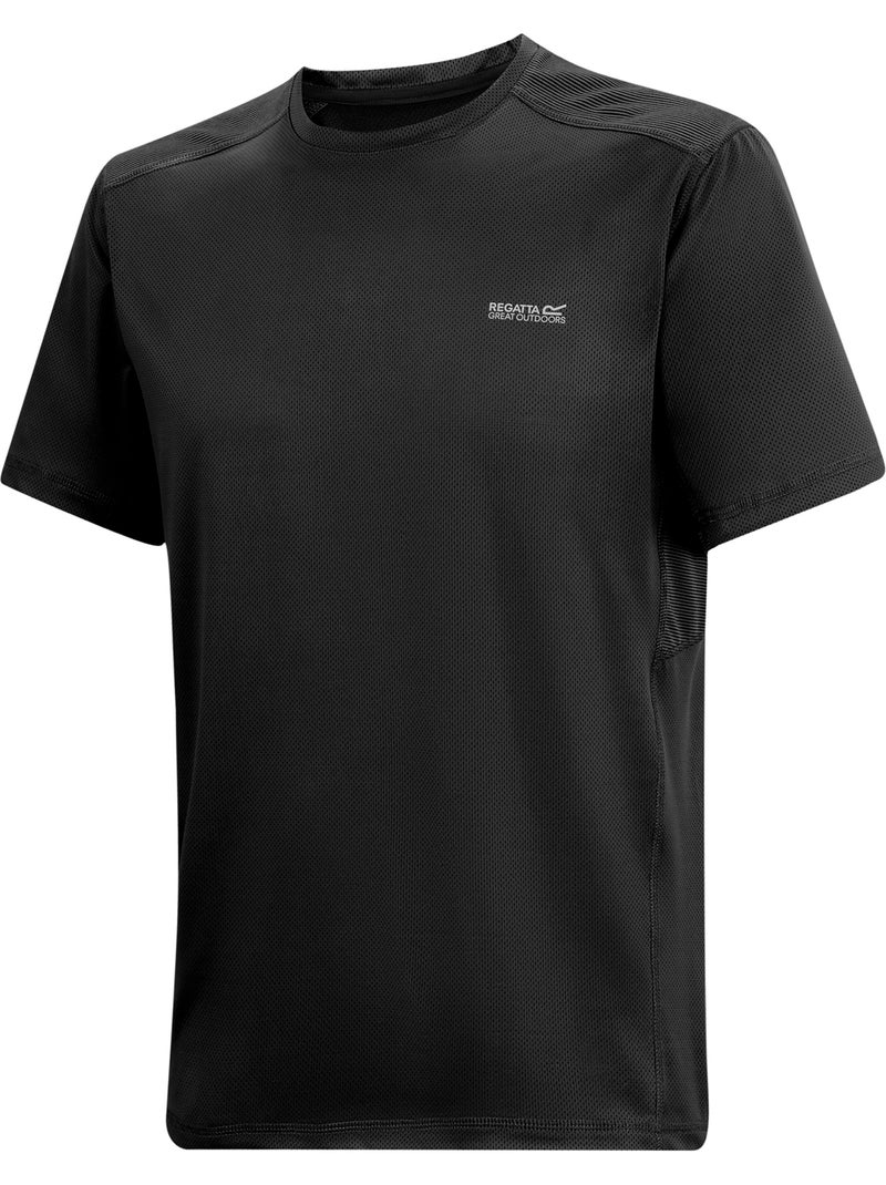 Regatta - Camiseta Virda para Hombre Negro Negro - Kiabi