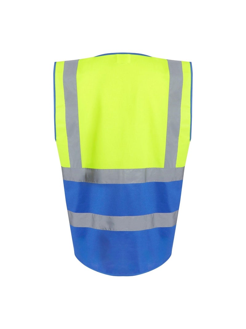 Regatta - Chaleco de Alta Visibilidad Pro Executive para Hombre Azul Amarillo Azul - Kiabi