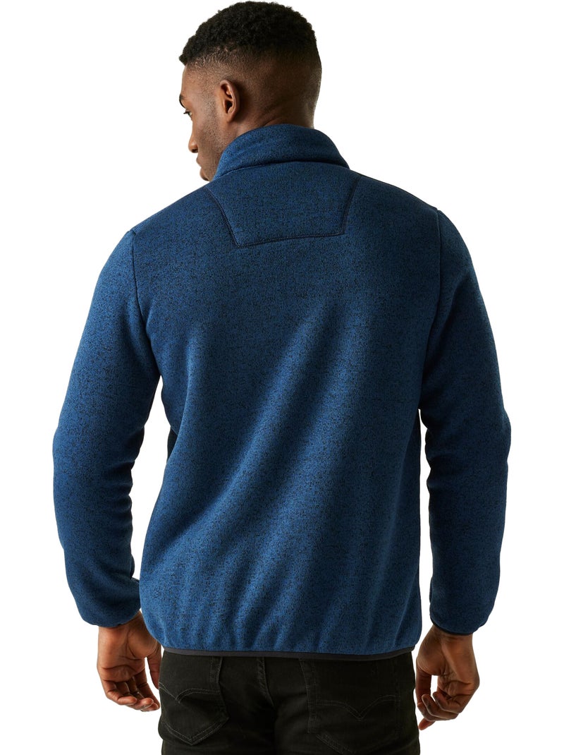 Regatta - Forro Polar Barlee de Jaspeada para Hombre Azul marino - Kiabi