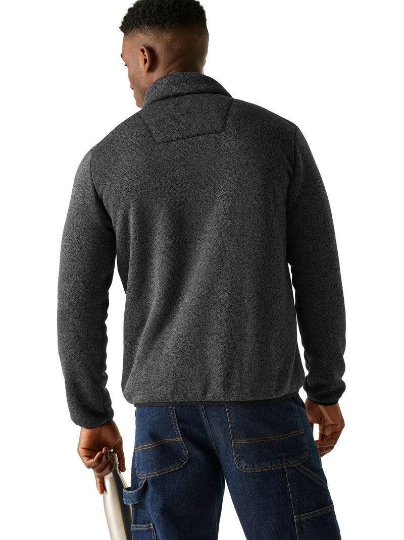 Regatta - Forro Polar Barlee de Jaspeada para Hombre Negro - Kiabi