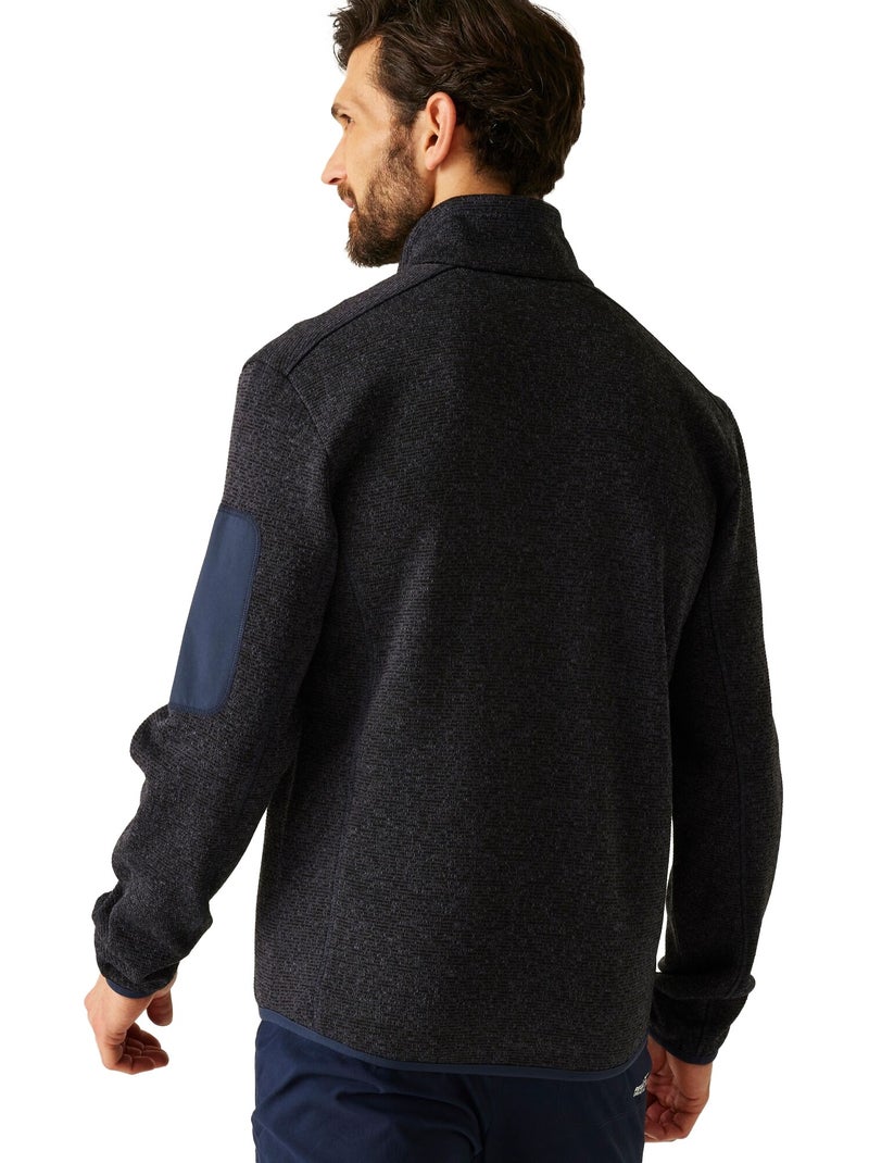 Regatta - Forro Polar Newhill de Jaspeada para Hombre Azul marino - Kiabi