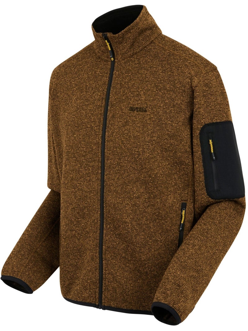 Regatta - Forro Polar Newhill de Jaspeada para Hombre Marrón - Kiabi