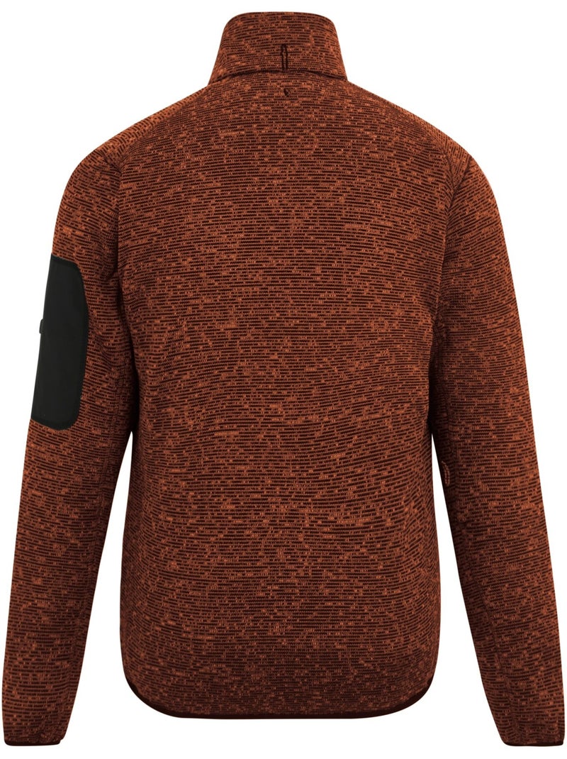 Regatta - Forro Polar Newhill de Jaspeada para Hombre Rojo ladrillo - Kiabi