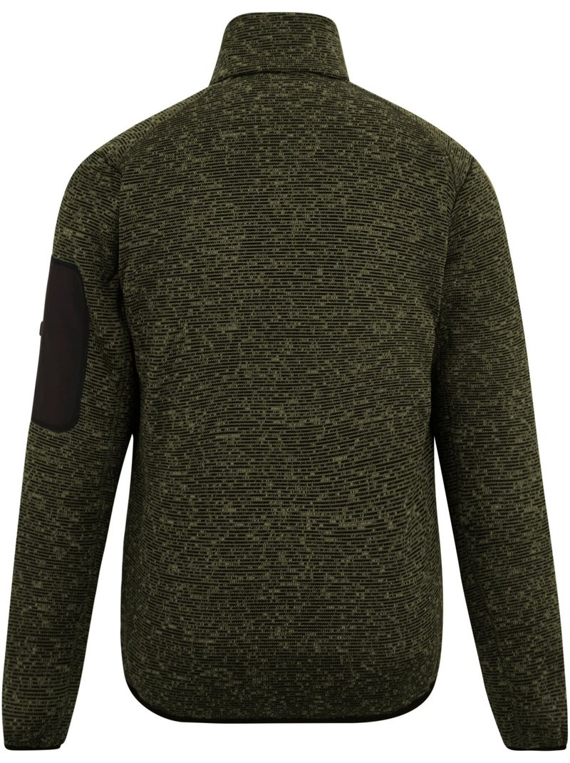 Regatta - Forro Polar Newhill de Jaspeada para Hombre Verde caqui - Kiabi