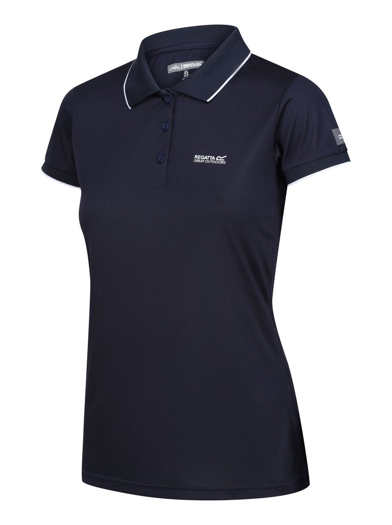 Regatta - Polo Remex II Manga Corta para Mujer Azul marino - Kiabi