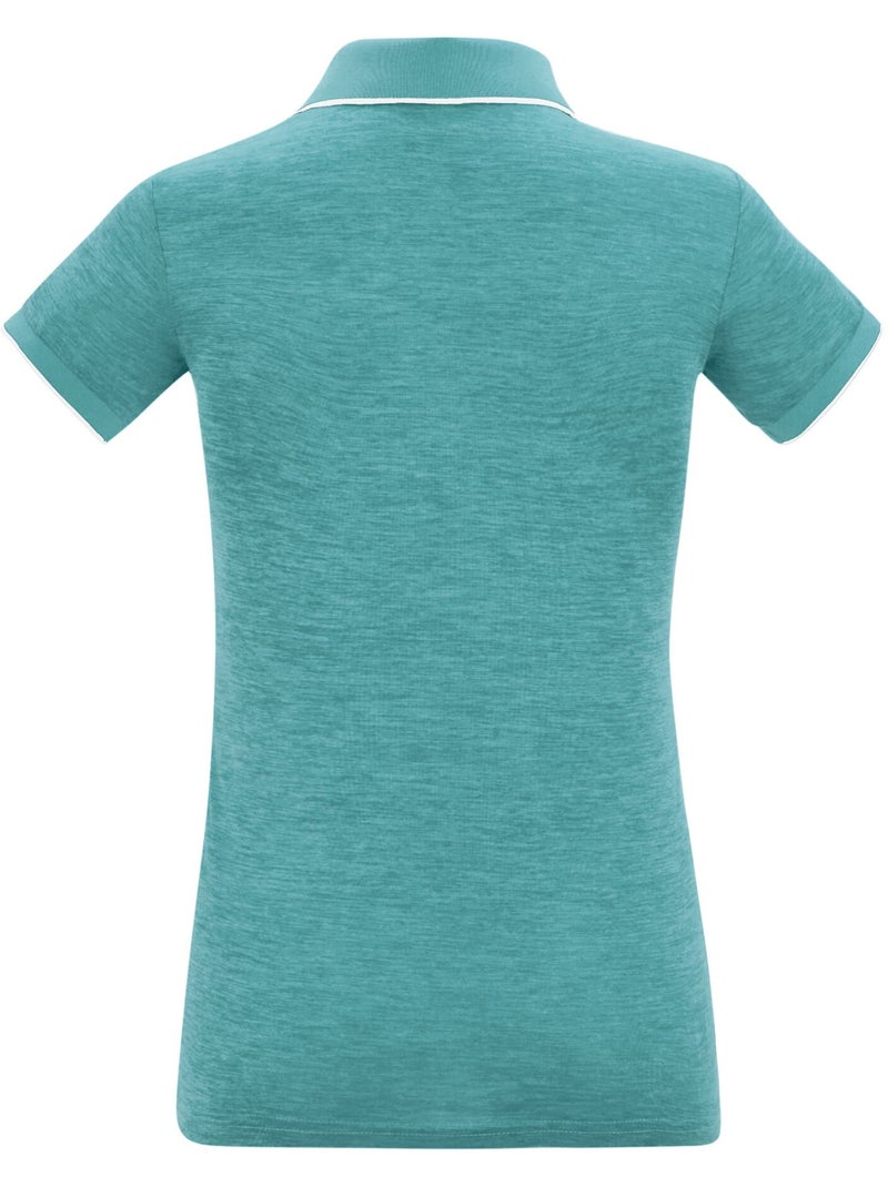 Regatta - Polo Remex II Manga Corta para Mujer Turquesa - Kiabi