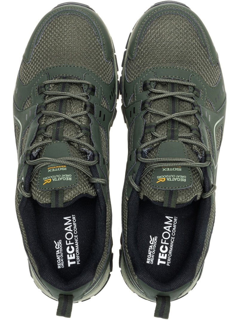 Regatta - Zapatillas de Senderismo de Impermeable Vendeavour con Cordones para Hombre Verde caqui - Kiabi
